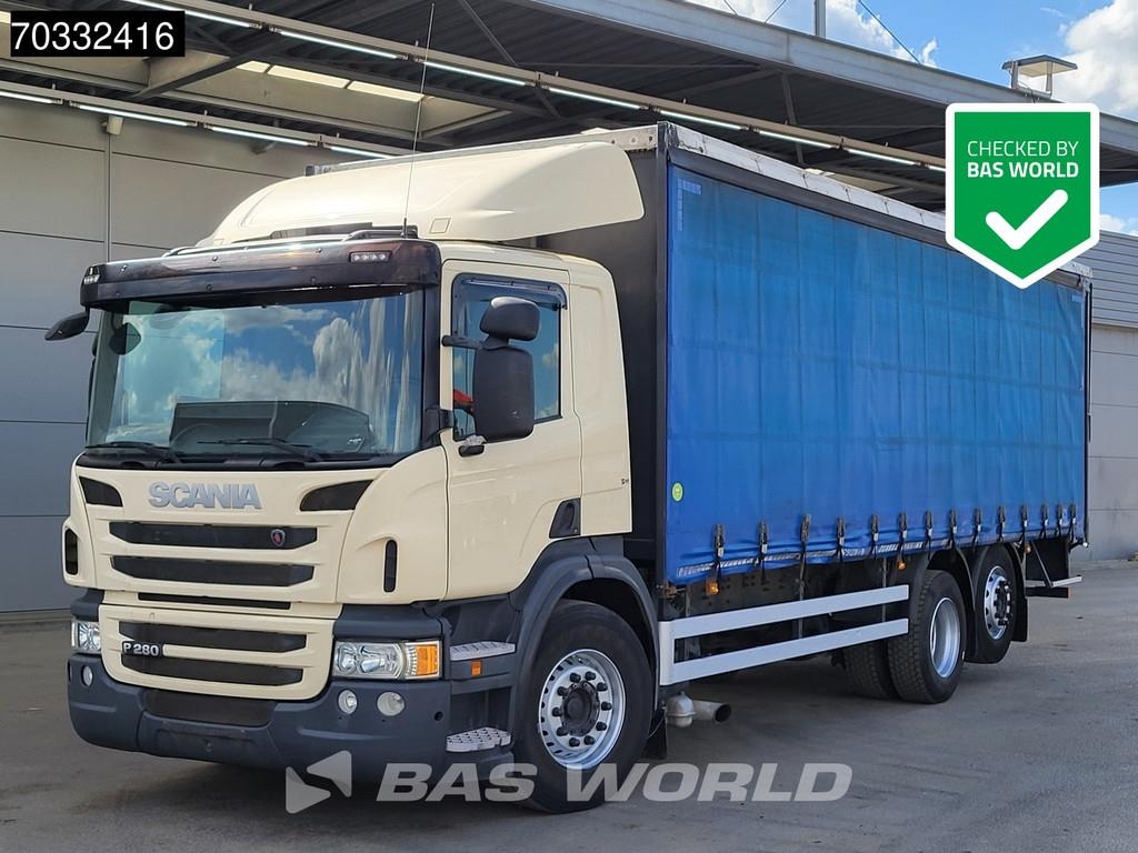 Scania P280 6X2 2000kg Ladebordwand Lift axle Automatic E