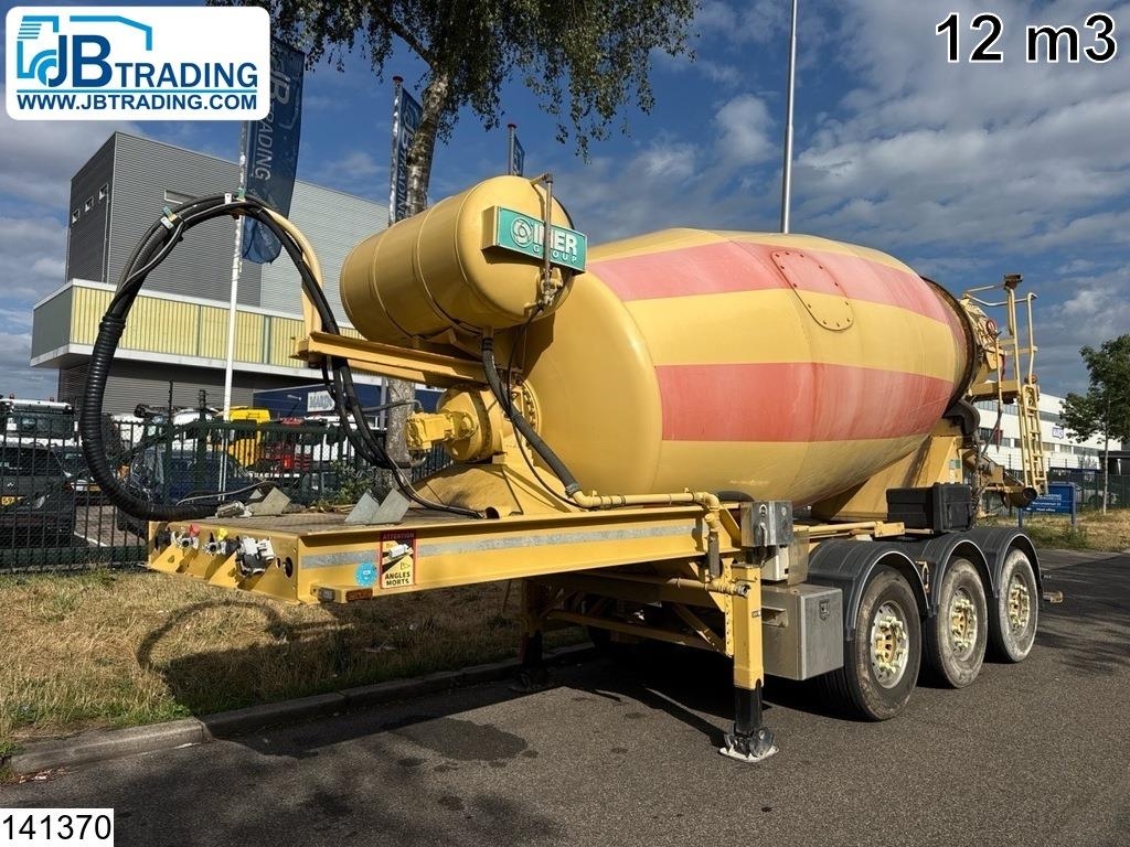 Semi-remorque MOL Beton mixer 12 m3, axle — occasion 2023