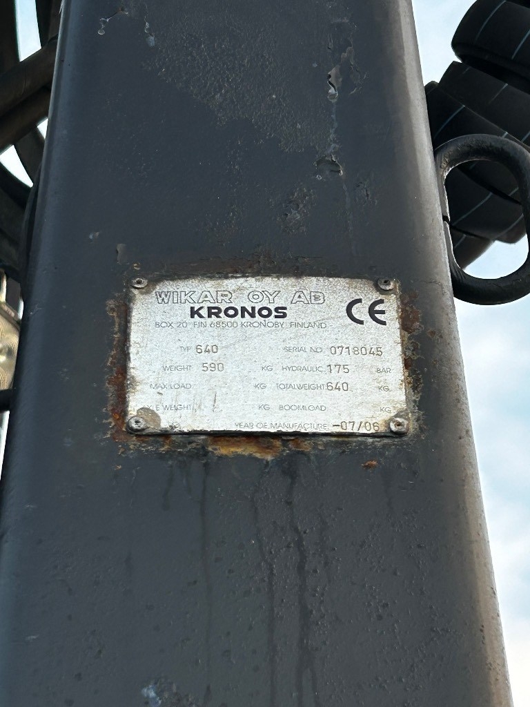 Huddig 1260 C / Kronos, Rotator, Хороша резина kuva 14