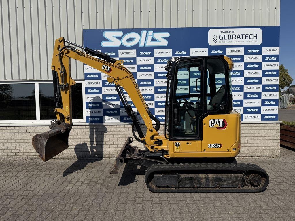 CAT 303.5 graafmachine minigraver rupskraan