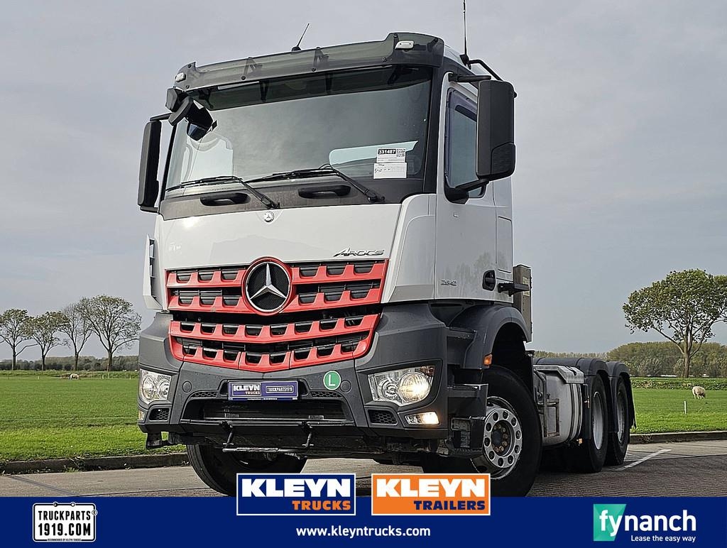 Tracteur routier Mercedes-Benz AROCS 2642 6X4 HUBREDUCTION, OM471 13L ENGINE, MAN — occasion 2017