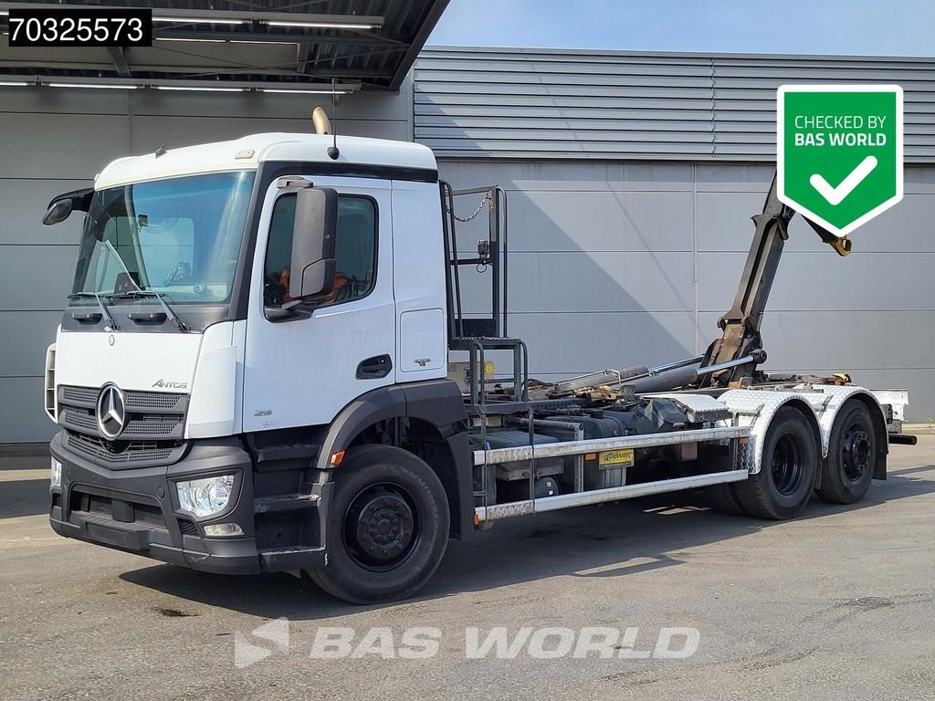 Mercedes-Benz Antos 2543 6X2 Marrel 18t Hooklift Retarder Lift+S