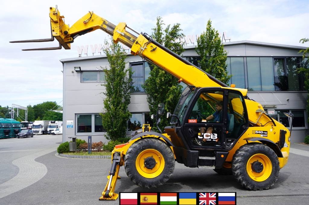 JCB 540-140 telescopic loader / 14 m range / 1800 MTH