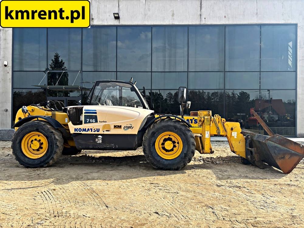 Komatsu WH 716 ŁADOWARKA TELESKOPOWA 2005. | JCB 535-140,