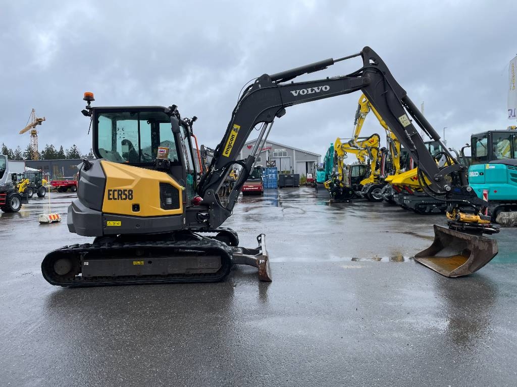 Volvo ECR58F - inkl RT & 3 skopor