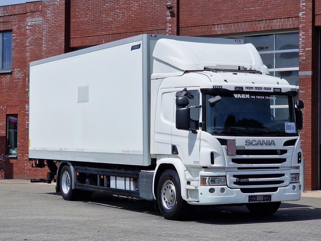 Scania P280 4x2 - Box with sidedoors - Zepro loadlift - F