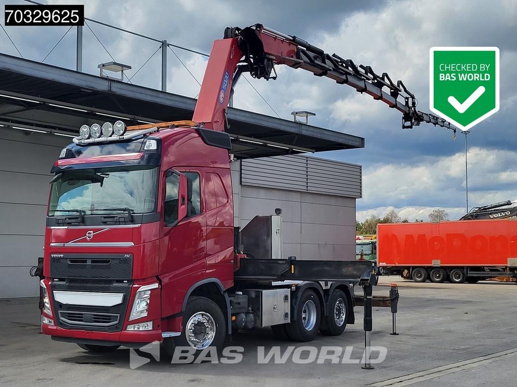Volvo FH 540 6X2 HMF 5020-K6 Crane Kran + JIB 6+5 Extens