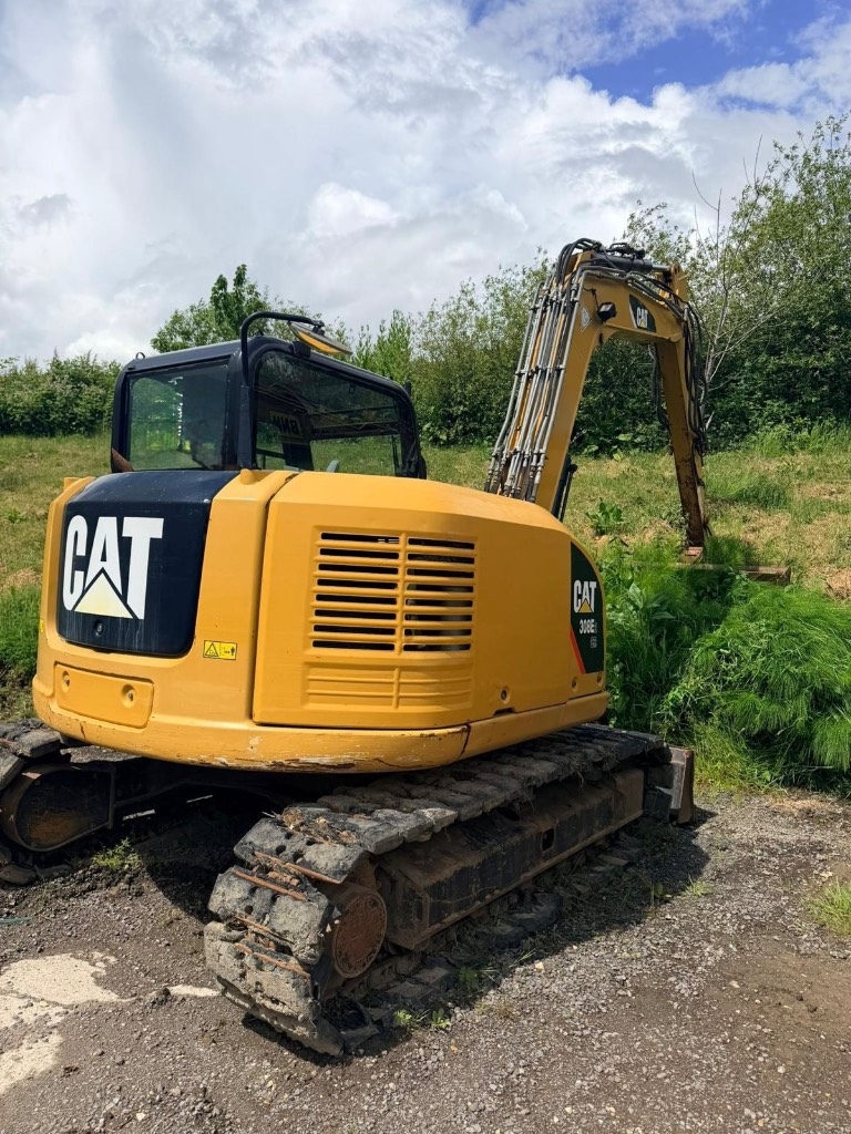 Mini-pelle Caterpillar 308 E 2 CR — occasion 2014, 5 800 h
