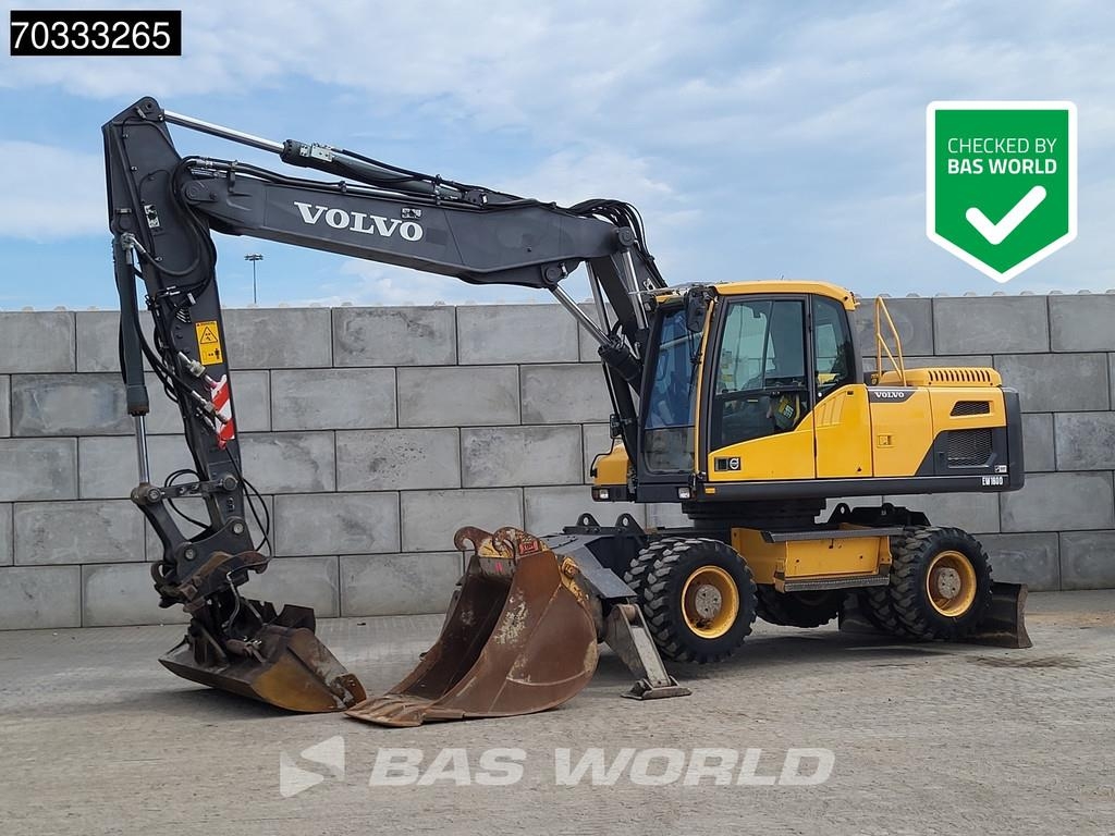 Pelle sur pneus Volvo EW180 D — occasion 2015, 7 852 h