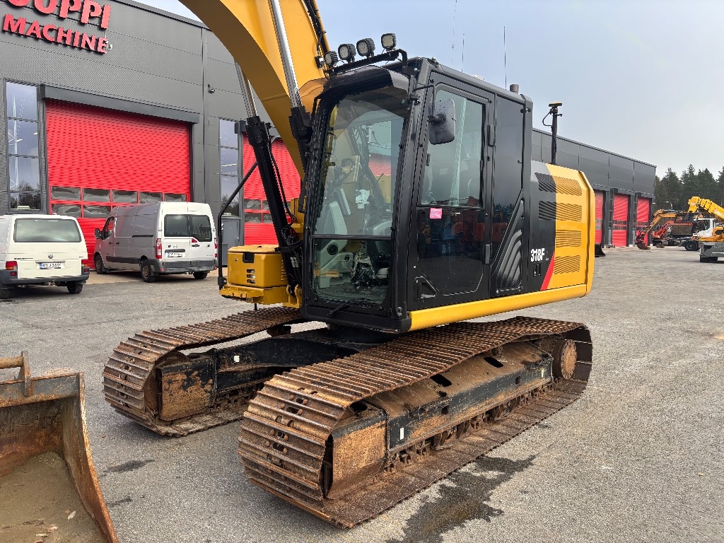 CAT 318 FL / Rotator, 3D-enhet, 3 hinkar! kuva 2