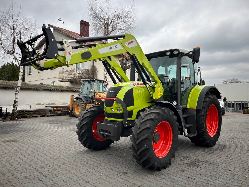 CLAAS ARES 617 ATZ + CLAAS FL120