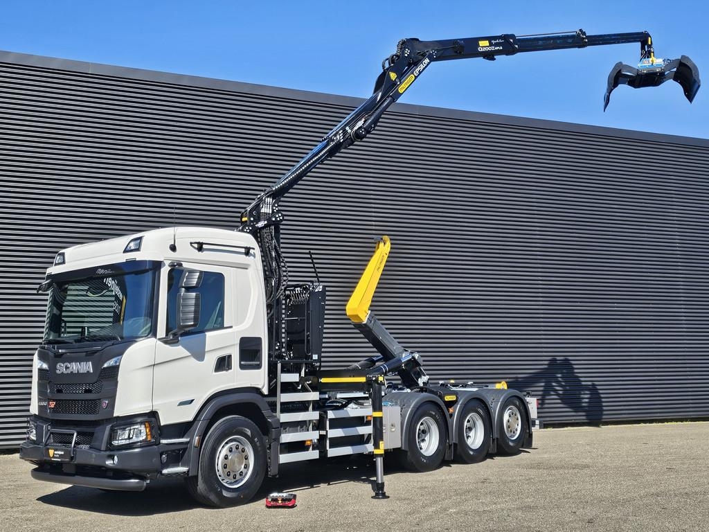 Scania G460 8x4*4 XT / PALFINGER EPSILON Q200 KRAAN + HAA