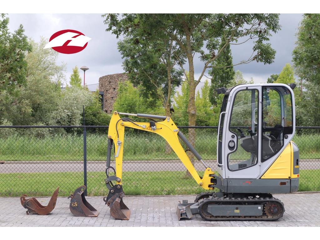 Wacker Neuson ET16 | DUTCH LOW HOURS | 3 BUCKETS | HYDR. QC
