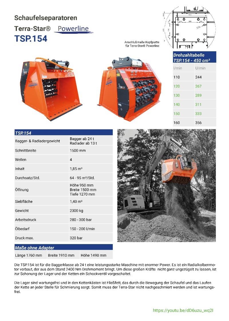 Wolf Separator Terra-Star TSP.154