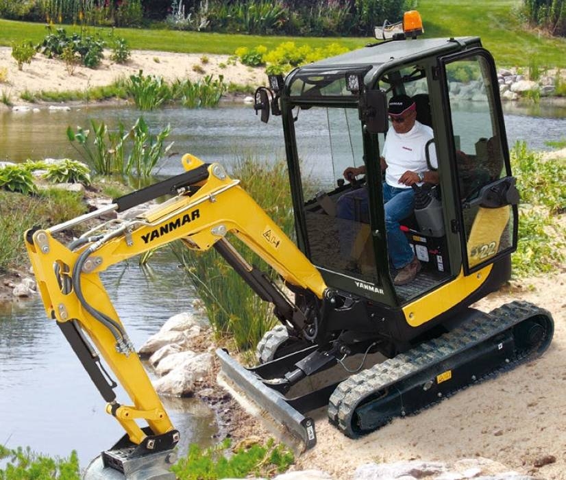 Mini-pelle Yanmar SV22 Classic mit MS03 — occasion 2021, 70 h