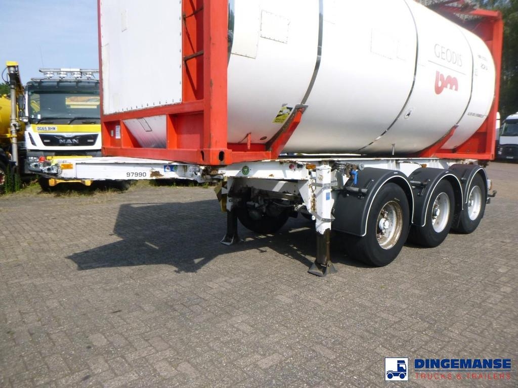 LAG 3-axle container trailer 20 ft