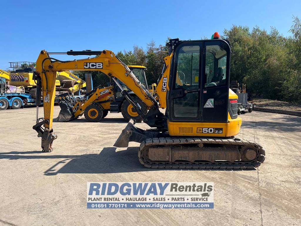 Mini-pelle JCB 50 Z-2 — occasion 2022, 1 375 h
