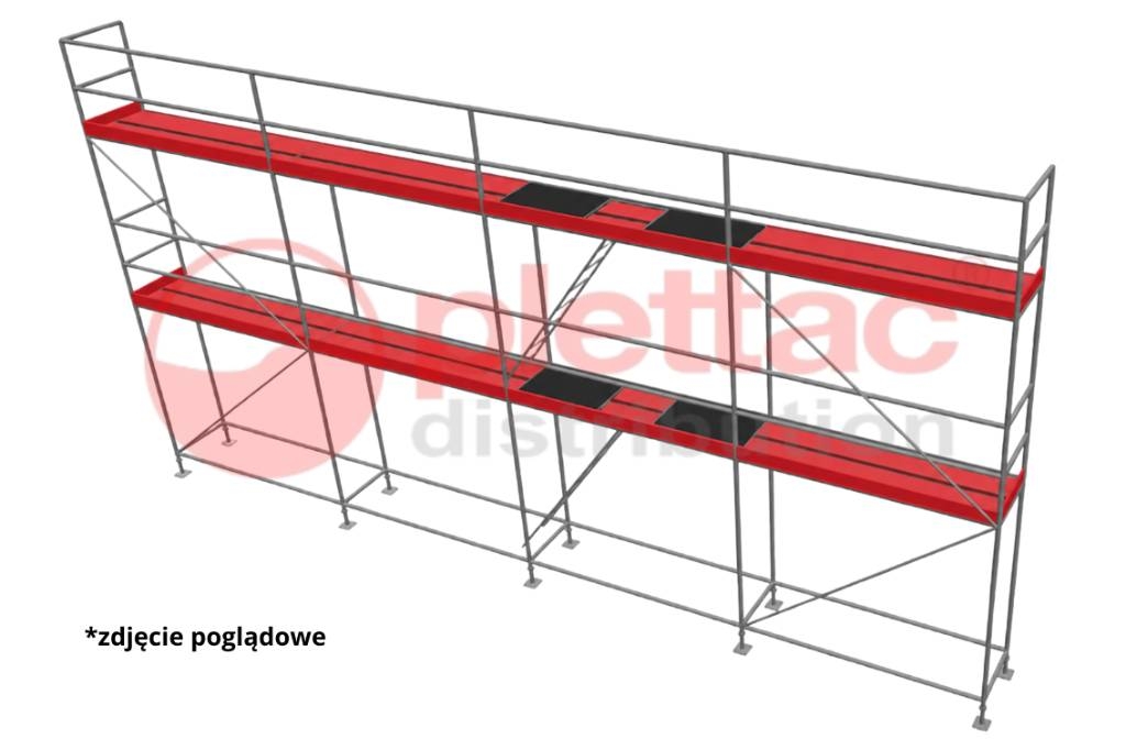 Plettac Distribution Frame scaffolding, set 36m2,