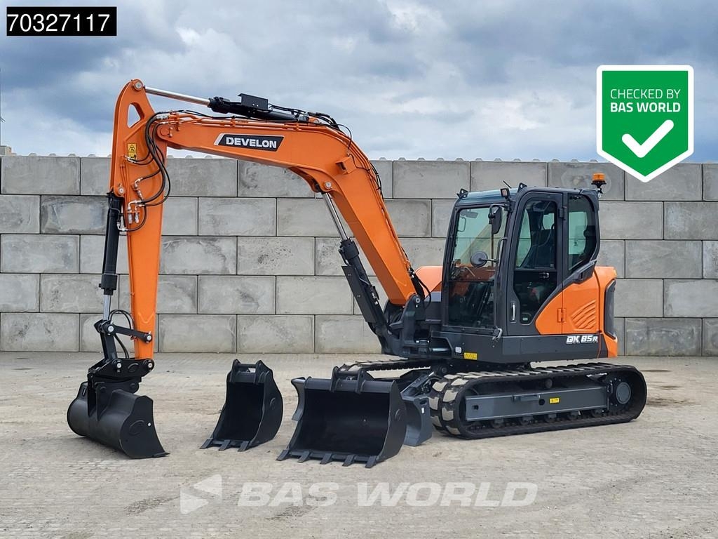 Doosan DX85R-7 A/C - PIN ON / 3 BUCKETS
