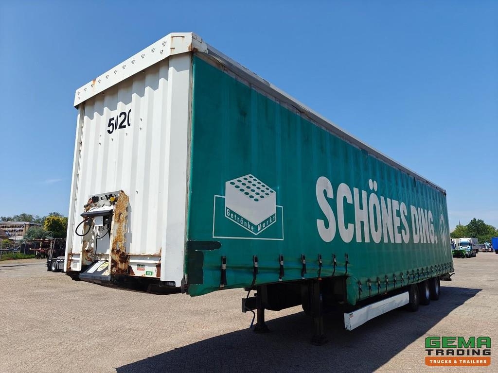 Krone SD Sliding curtains 13.6 - Semi-low loader - Pop-u