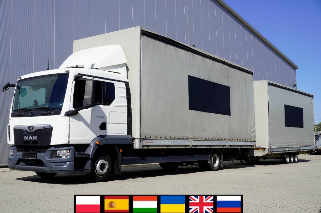 Camion PLSC MAN TGL 8.190 4×2 / Cutrainsider + / 80 tho.km — occasion 2022