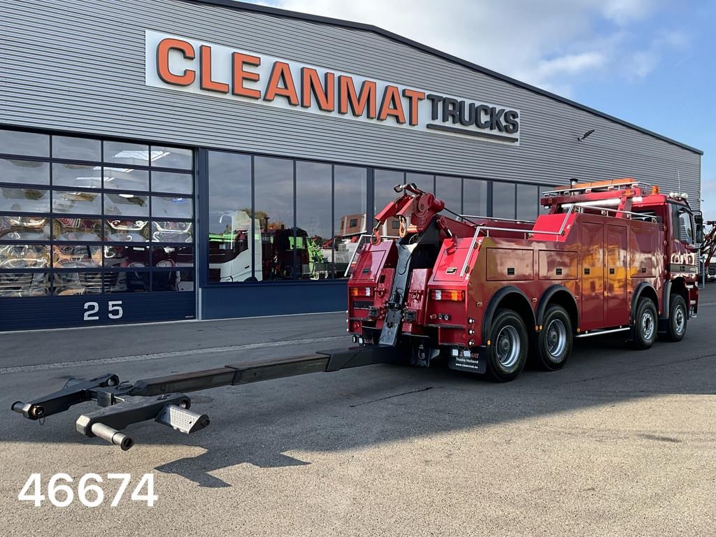 Camion de dépannage Mercedes-Benz Actros 4148 V8 8x6 Bergingswagen Just 150.629 km! — occasion 1999