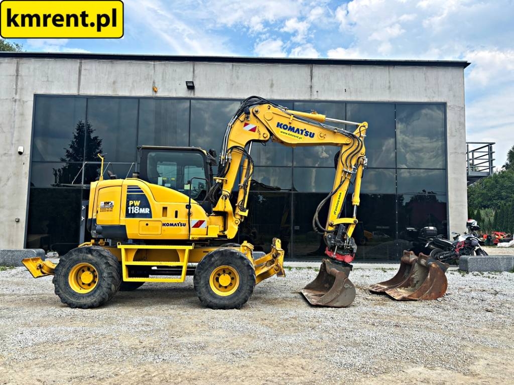 Komatsu PW 118 MR-8 KOPARKA KOŁOWA ROTOTILT 2017R | LIEBHE