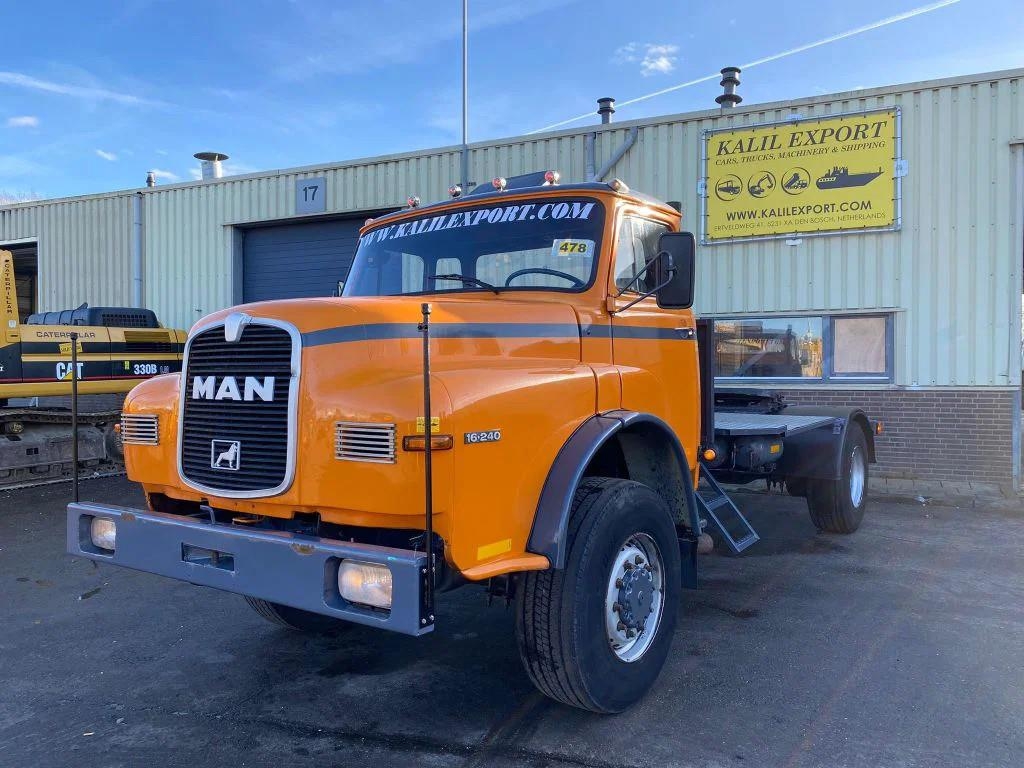 Châssis-cabine MAN 16.240 (19.240) Torpedo Chassis 4x4 Very Clean tru — occasion 1979