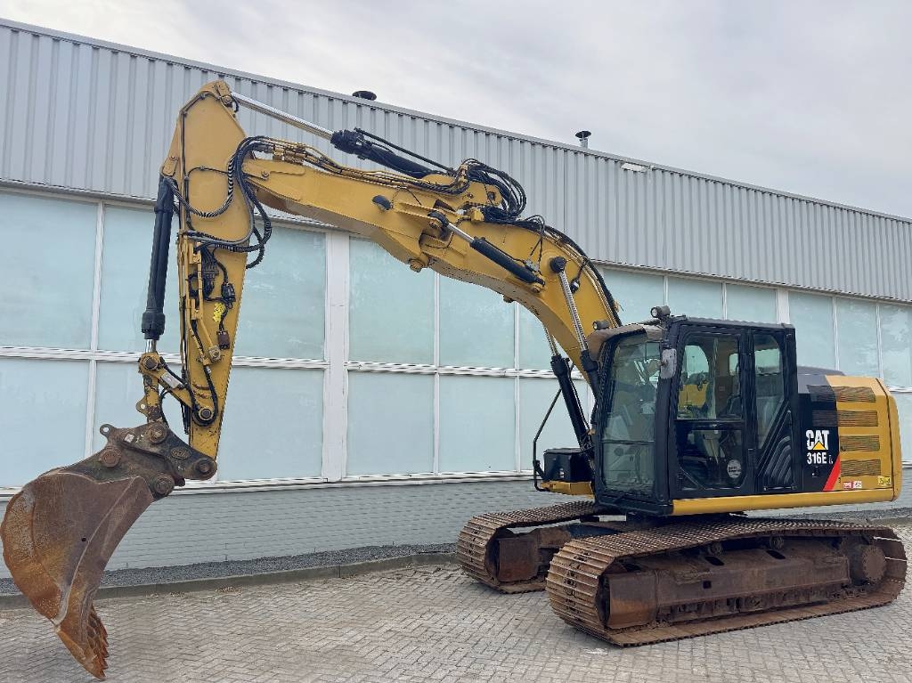 Pelle sur chenilles Caterpillar 316 EL — occasion 2014, 12 233 h