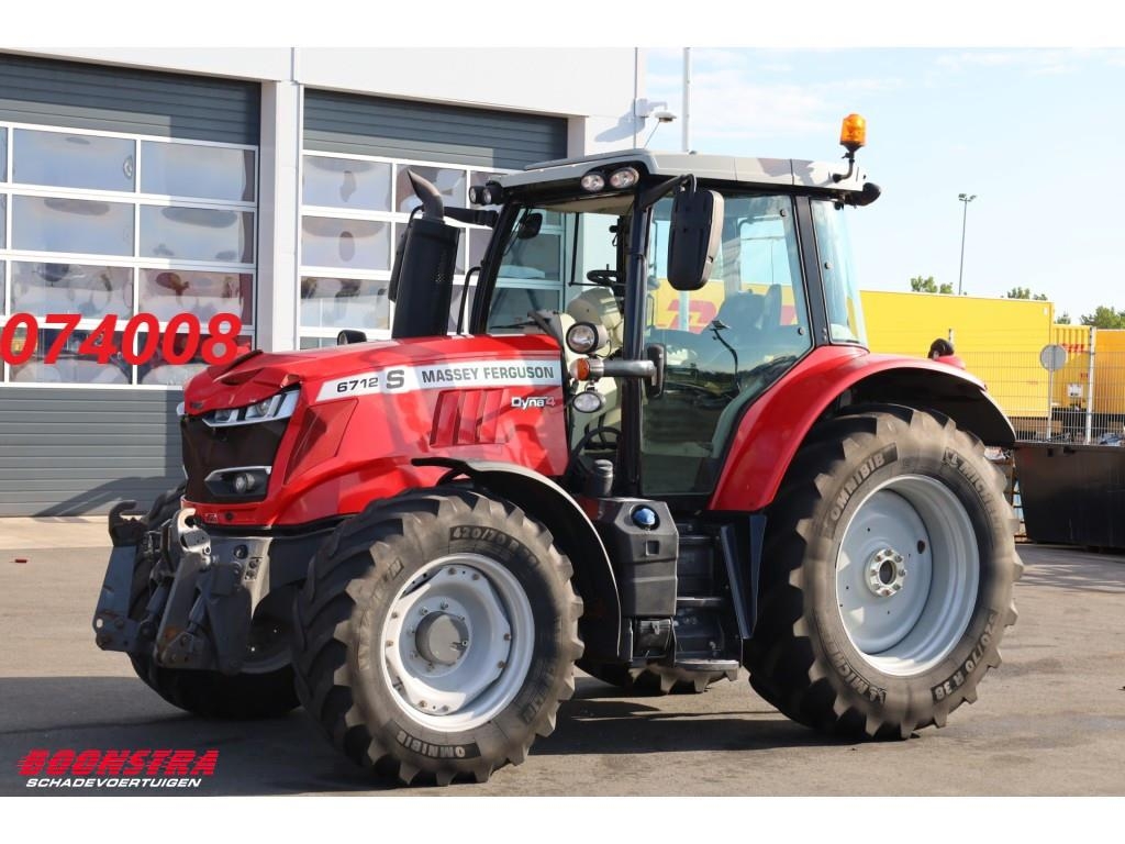 Tracteur agricole Massey Ferguson MF 6712 S BY 2018 3.491 Uur Dyna 4 Airco Fronthef — occasion 2018, 3 491 h