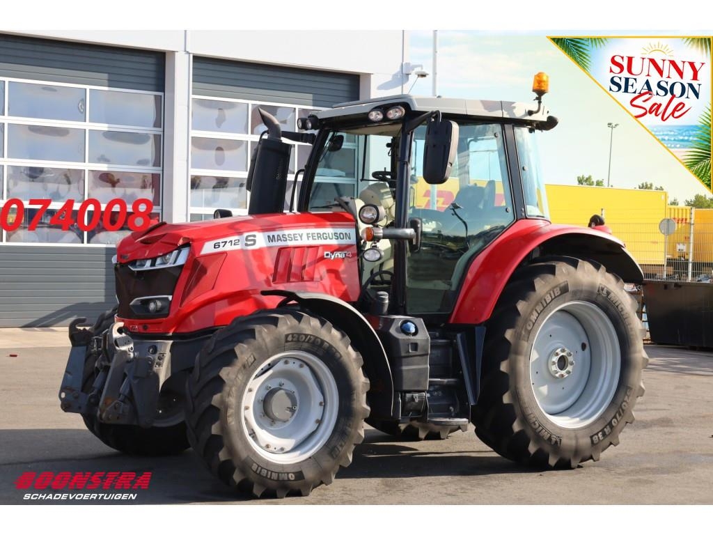 Massey Ferguson MF 6712 S BY 2018 3.491 Uur Dyna 4 Airco Fronthef