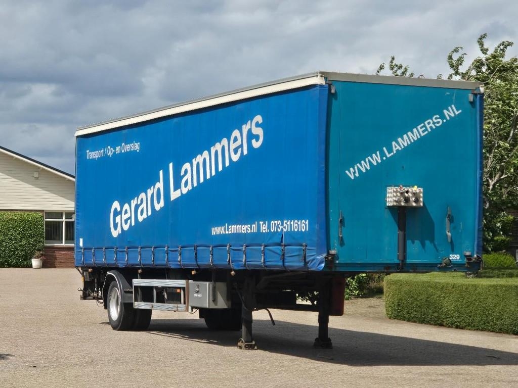 Samro SR121SPD 1-axle city! 2500kg rear closing flap!! S