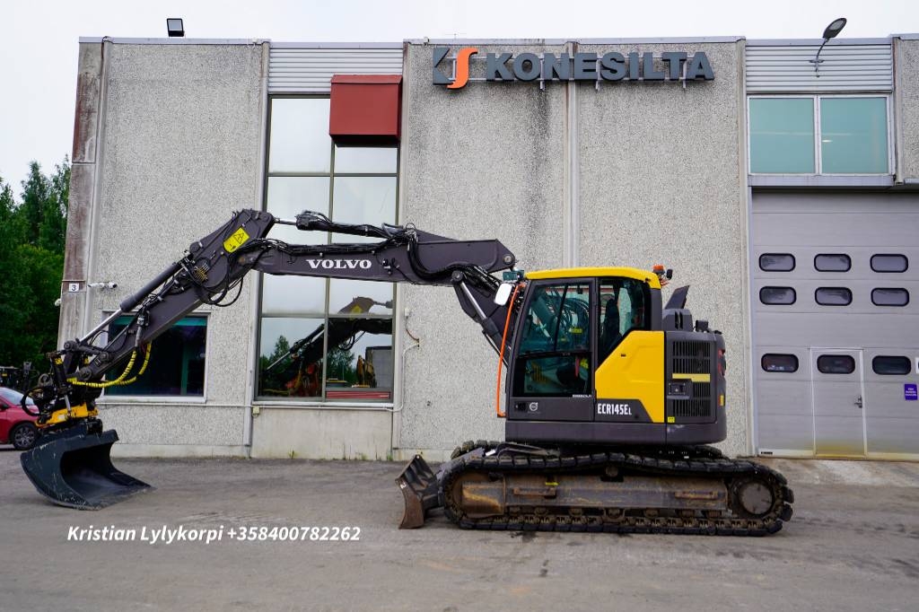 Volvo ECR145EL VA-PUOMI, ENGCON, PUSKULEVY