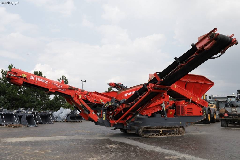 Crible mobile Terex Finlay 863 — occasion 2017, 1 540 h