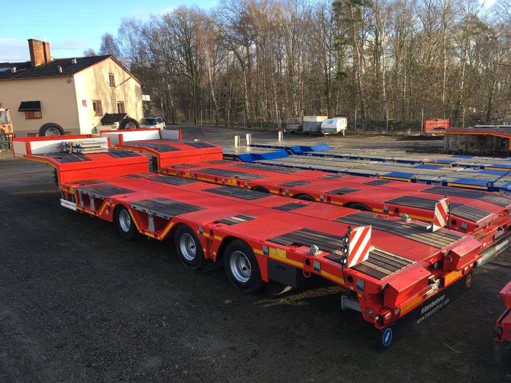 Kässbohrer SLA 3R Jumbotrombontrailer med hjulfickor