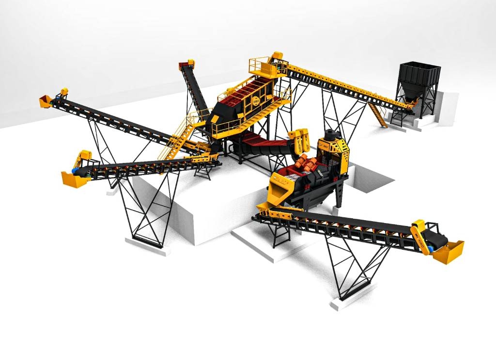 Fabo INSTALLATION DE CRIBLAGE FIXE 100-125 T/H