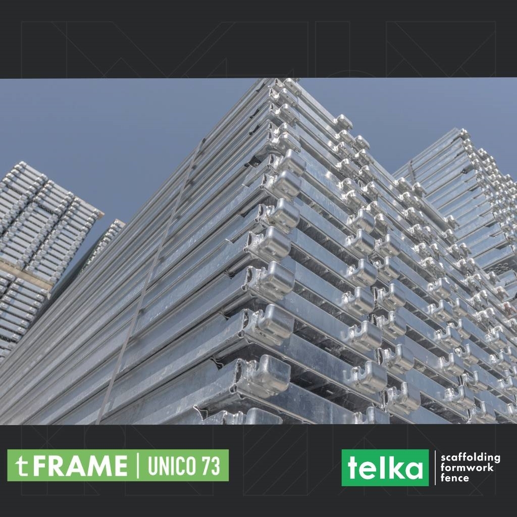 250 m² Scaffolding Gerüst Schele Schelă Steiger