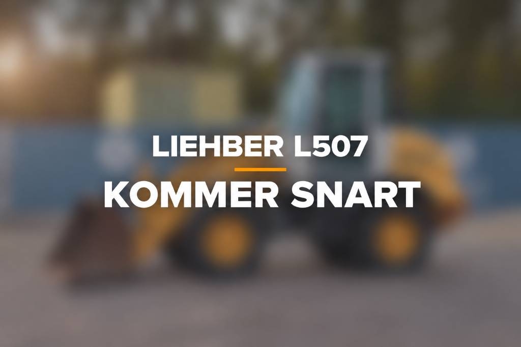 Chargeuse sur pneus Liebherr L507 — occasion 2007