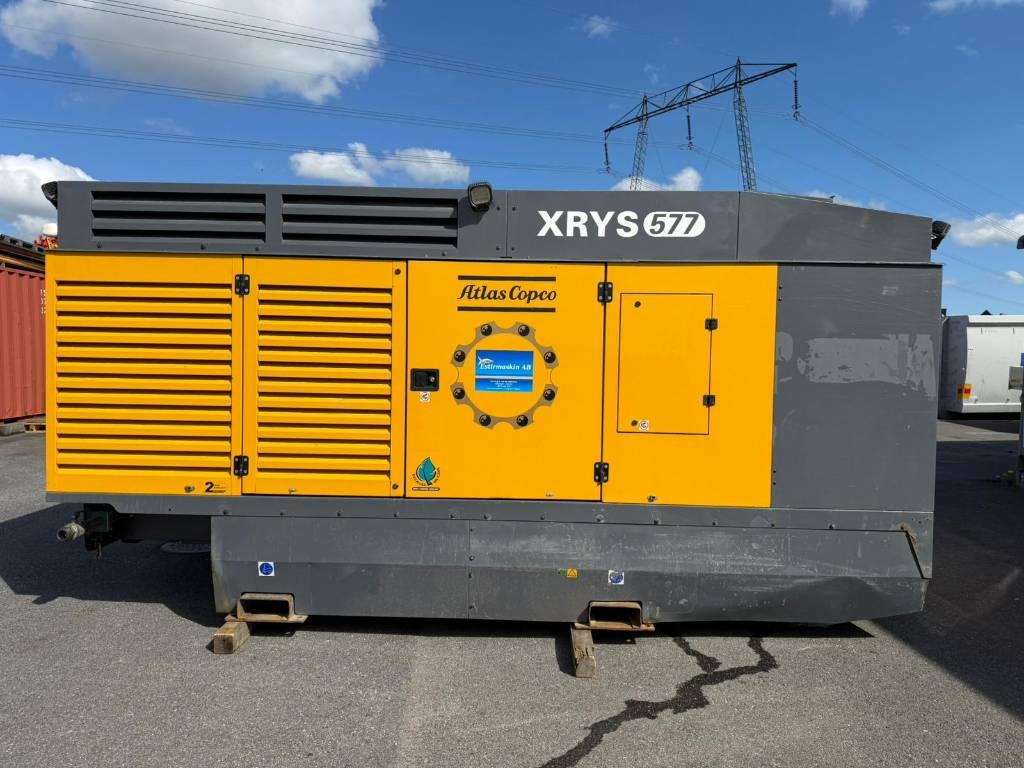 Atlas Copco XRYS 577 diesel compressor, dieselkompressor