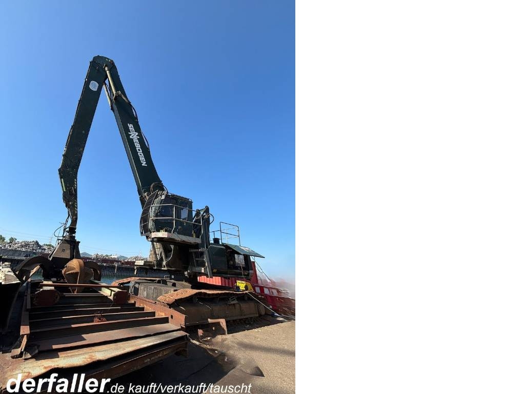 Pelle sur pneus Sennebogen 835 Umschlagbagger mit Kettenlaufwerk — occasion 2012, 13 200 h