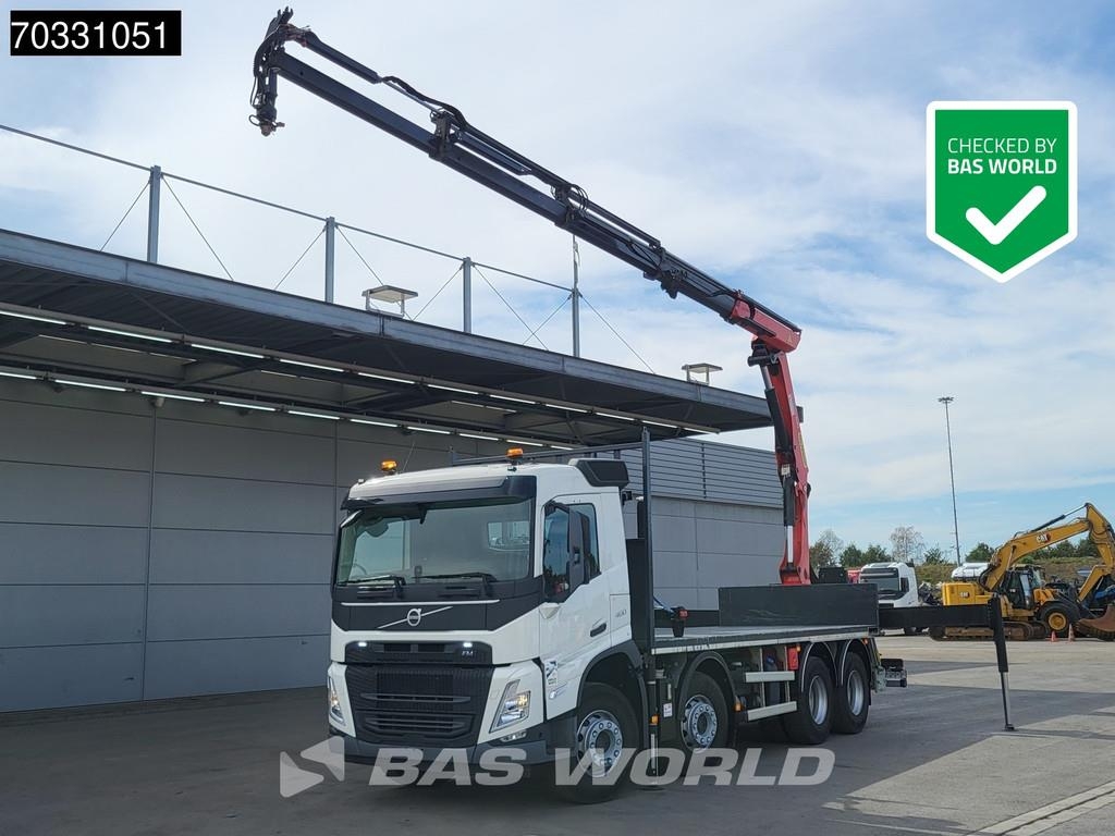 Camion plateau Volvo FM 460 8X4 Palfinger PK24.001 SLD Kran Palle — occasion 2022