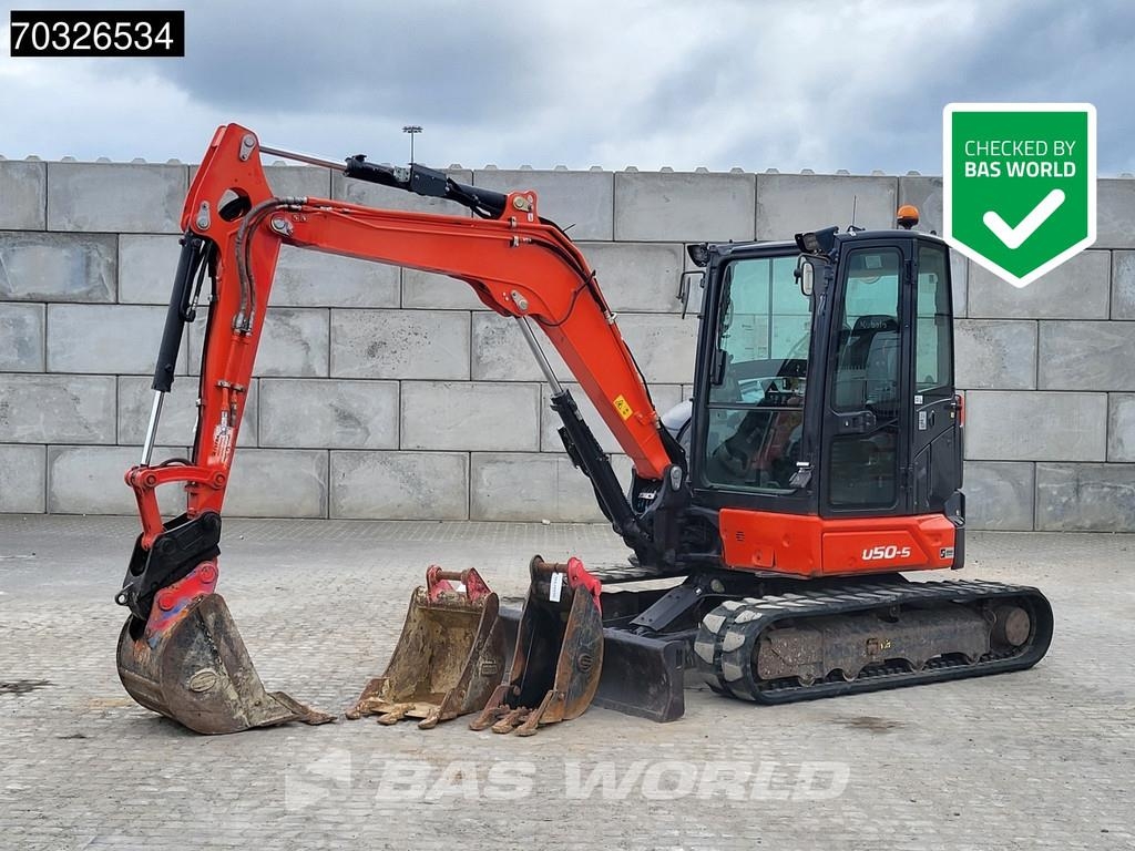 Kubota U50 -5 A/C - 3 Buckets