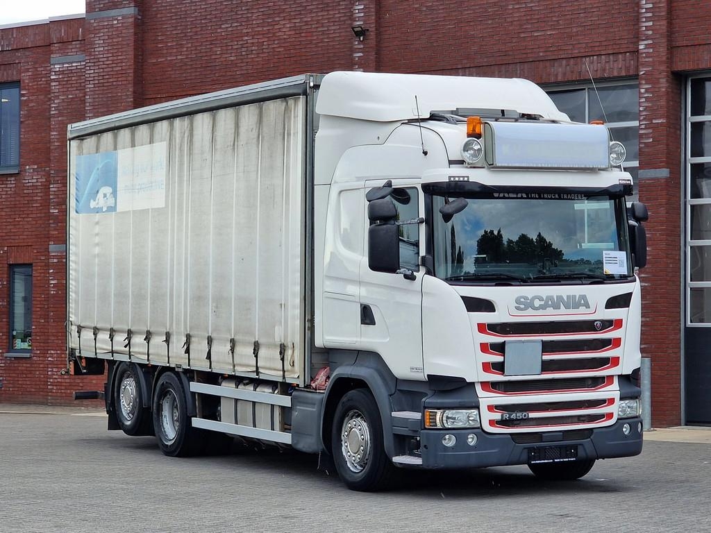 Scania R450 Highline 6x2*4 - Tautliner - Loadlift - Steer