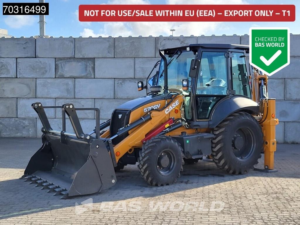 CASE 570SV 4WD - A/C - 4-1 Bucket - Telestick - HP
