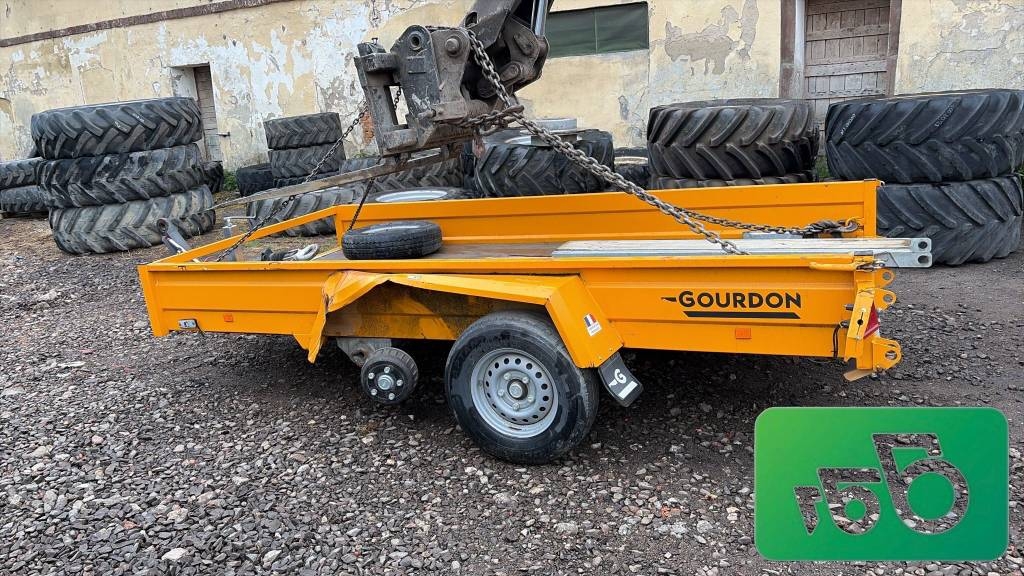 Gourdon VPR 350 Trailer for transporting construction equi