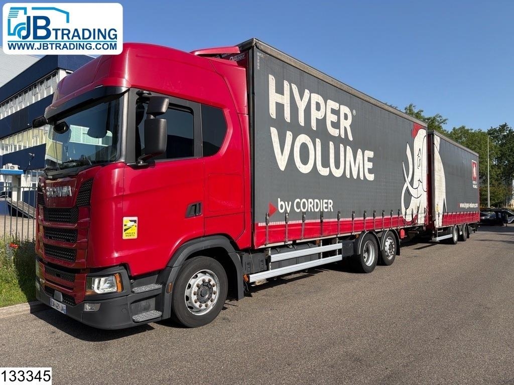 Scania S 450 Euro 6, retarder, hydraulic pop-up roof