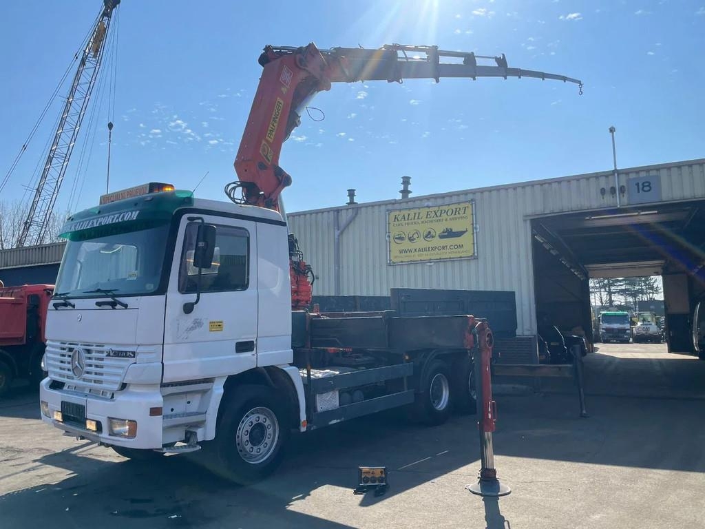 Mercedes-Benz Actros 3343 6x4 Truck + Crane / Grue Palfinger PK5