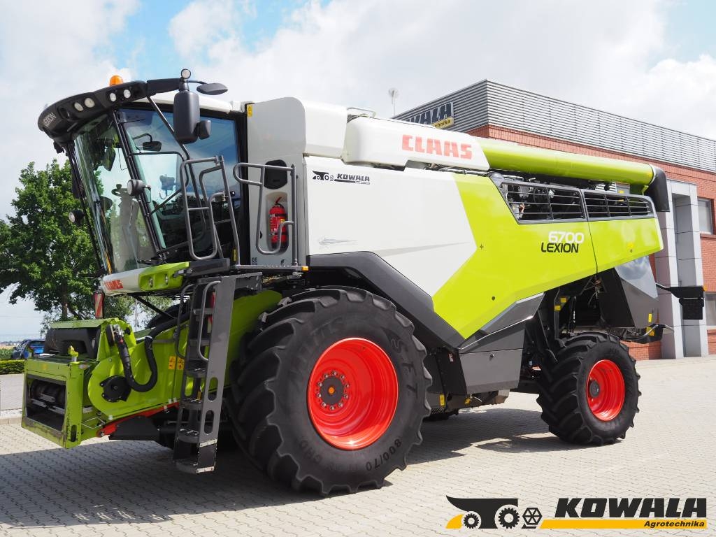 CLAAS Lexion 6700 2-stage threshing drum drive + V770