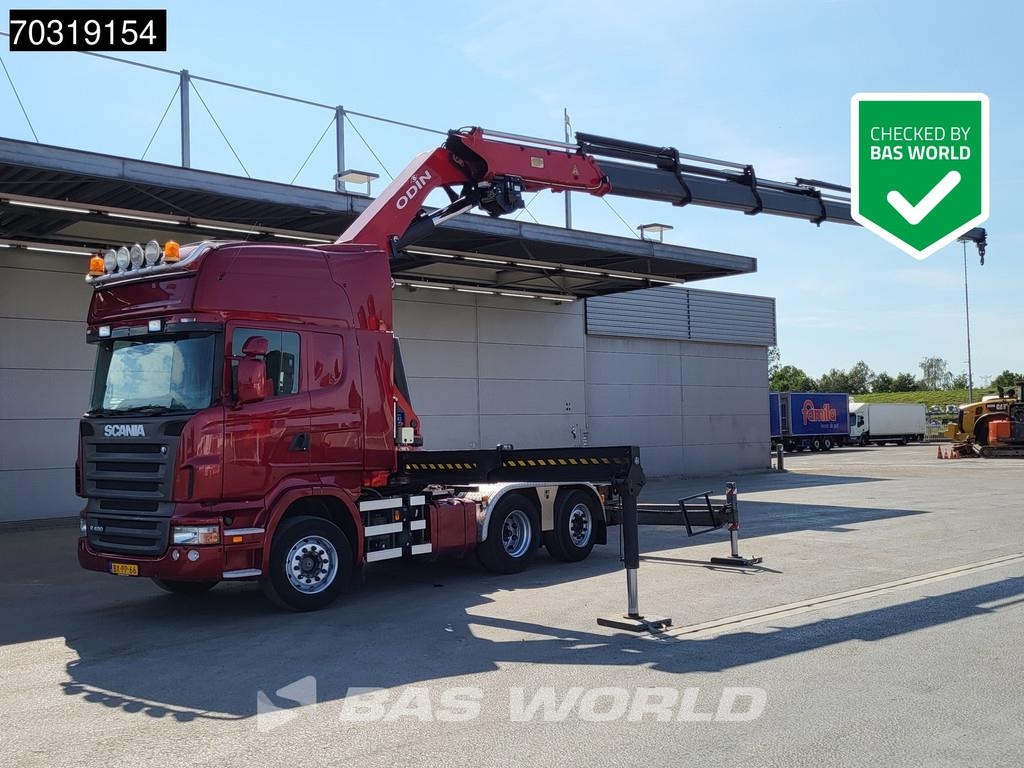 Scania R480 R 6X2 NL-Truck HMF ODIN OK6 Crane Kran 6 Exte