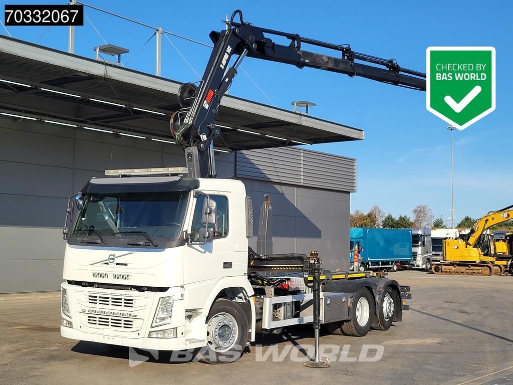 Volvo FM 370 FM 6X2 HIAB 162E-4 Crane Kran 20tons hookli